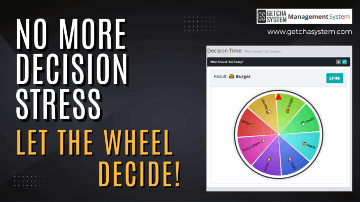 Decision Making Wheel